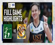 The UST Golden Tigresses beat the DLSU Lady Spikers for a third time in Season 86 and will advance to the UAAP Finals for the first time since Season 81.