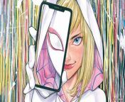 Gwen Stacy Becomes Ghost-Spider! from gwen and fourarm