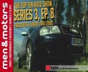Today on The Top Ten Auto Show the team take a look at the top ten best Executive and Luxury cars of 2002, basing their final descision on pure sales figures and features.&#60;br/&#62;&#60;br/&#62;Don&#39;t forget to subscribe to our channel and hit the notification bell so you never miss a video!&#60;br/&#62;&#60;br/&#62;------------------&#60;br/&#62;Enjoyed this video? Don&#39;t forget to LIKE and SHARE the video and get involved with our community by leaving a COMMENT below the video! &#60;br/&#62;&#60;br/&#62;Check out what else our channel has to offer and don&#39;t forget to SUBSCRIBE to Men &amp; Motors for more classic car and motorbike content! Why not? It is free after all!&#60;br/&#62;&#60;br/&#62;Our website: http://menandmotors.com/&#60;br/&#62;&#60;br/&#62;---- Social Media ----&#60;br/&#62;&#60;br/&#62;Facebook: https://www.facebook.com/menandmotors/&#60;br/&#62;Instagram: @menandmotorstv&#60;br/&#62;Twitter: @menandmotorstv&#60;br/&#62;&#60;br/&#62;If you have any questions, e-mail us at talk@menandmotors.com&#60;br/&#62;&#60;br/&#62;© Men and Motors - One Media iP 2023