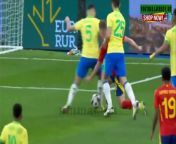 Spain vs Brazil 3-3 Highlights & All Goals 2024 HD from balck brazilian