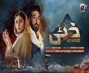 Khaie Last Episode 29 - 27th March 2024 - GEO ENTERTAINMENT&#60;br/&#62;Thanks for watching Har Pal Geo. Please click here https://bit.ly/3rCBCYN to Subscribe and hit the bell icon to enjoy Top Pakistani Dramas and satisfy all your entertainment needs. Do you know Har Pal Geo is now available in the US? Share the News. Spread the word.&#60;br/&#62;&#60;br/&#62;Khaie Last Episode 29 [Eng Sub] Digitally Presented by Sparx Smartphones - Faysal Quraishi - Durefishan Saleem - 27th March 2024 - Har Pal Geo&#60;br/&#62;&#60;br/&#62;Khaie Digitally Presented by Sparx Smartphones #shinewithsparx&#60;br/&#62;Get Ready to be Enthralled by &#39;Khaie&#39; - Brought to You by Geo TV with the Cutting-Edge Innovation of Sparx Smartphone as the Exclusive Digital Presenting Partner. A Spectacular Journey Awaits&#60;br/&#62;&#60;br/&#62;The story is a revenge saga that unfolds against the backdrop of the ancient tradition of Khaie, where the male members of an enemy&#39;s family are eliminated to stop the continuation of their lineage.At the center of this age-old vendetta are Darwesh Khan, Duraab Khan, and his son Channar Khan, with Zamdaa, the daughter of Darwesh, bearing the heaviest consequences.&#60;br/&#62;Darwesh Khan is haunted by his father&#39;s murder at the hands of Duraab Khan. Seeking a peaceful life, Darwesh aims to broker a truce to end generational enmity. However, suspicions arise, and Duraab Khan and his son Channar Khan doubt Darwesh&#39;s intentions for peace.&#60;br/&#62;Despite the genuine efforts of Darwesh, a kind-hearted man with a message for peace, a tragic turn of events unfolds during a celebration at Darwesh&#39;s home, causing immense suffering for Zamdaa and her family.&#60;br/&#62;Will Zamdaa bow down in front of her enemies? If not, then will Zamdaa be able to take revenge on her family culprits? Will Zamdaa find allies in her journey, or will she face her enemies alone?&#60;br/&#62;&#60;br/&#62;Written By: Saqlain Abbas&#60;br/&#62;Directed By: Syed Wajahat Hussain&#60;br/&#62;Produced By: Abdullah Kadwani &amp; Asad Qureshi&#60;br/&#62;Production House: 7th Sky Entertainment&#60;br/&#62;&#60;br/&#62;Cast:&#60;br/&#62;Faysal Quraishi as Channar Khan&#60;br/&#62;Durefishan Saleem as Zamdaa&#60;br/&#62;Khalid Butt as Duraab Khan &#60;br/&#62;Noor ul Hassan as Darwesh &#60;br/&#62;Uzma Hassan as Gul Wareen&#60;br/&#62;Laila Wasti as Bareera&#60;br/&#62;Osama Tahir as Badal&#60;br/&#62;Shuja Asad as Barlas &#60;br/&#62;Mah-e-Nur Haider as Apana &#60;br/&#62;Shamyl Khan as Gulab Khan &#60;br/&#62;Hina Bayat as Bakhtawar &#60;br/&#62;Saba Faisal as Husn Bano &#60;br/&#62;Javed Jamal as Badshah Khan &#60;br/&#62;Nabeel Zuberi as Pamir &#60;br/&#62;Hassan Noman as Shanawar&#60;br/&#62;&#60;br/&#62;#Sparxsmartphones &#60;br/&#62;#shinewithsparx&#60;br/&#62;&#60;br/&#62;#Khaie&#60;br/&#62;#FaysalQuraishi&#60;br/&#62;#DurefishanSaleem