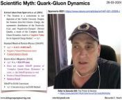 Scientific Myth (Quark-Gluon Dynamics)&#60;br/&#62;Associated Links:&#60;br/&#62;(1) https://www.nature.com/articles/s41467-021-22028-z&#60;br/&#62;(2) https://www.dailymotion.com/video/x8lzdd5&#60;br/&#62;(3) https://www.researchgate.net/publication/269312159_The_Natural_Philosophy_of_Fundamental_Particles&#60;br/&#62;(4) https://www.researchgate.net/publication/252320249_Derivation_of_fundamental_particle_radii_Electron_Proton_and_Neutron