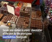 Yasushi Sasaki moved from Japan to Belgium at the age of 19, with no clue what he would do with his life. Now, the 52-year-old has been named the best chocolatier in Brussels for 2024 by the prestigious French gastronomic guide Gault&amp;Millau. &#92;