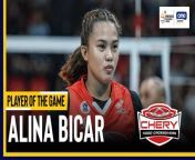 Alina takes the wheel! Alina Bicar orchestrates another win for Chery Tiggo as the Crossovers cruise to a 3-1 win over Nxled.