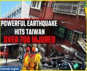 On Wednesday, Taiwan experienced its most severe earthquake in at least 25 years, claiming the lives of seven individuals and leaving over 700 injured. Among the affected, 77 individuals found themselves trapped within tunnels and collapsed structures. Rescue efforts unfolded amidst the perilous scenes of tilted buildings in the mountainous and scarcely inhabited eastern county of Hualien. The quake, measuring 7.2 on the Richter scale, struck just offshore around 8 a.m., prompting dramatic rescues where ladders were employed to aid individuals in descending to safety. Television broadcasts captured the harrowing aftermath, illustrating the magnitude of the disaster.&#60;br/&#62; &#60;br/&#62;#TaiwanEarthquake #Earthquake #Taiwan #EarthquakeInTaiwan #TaiwanEarthquakeVideo #TaiwanNews #EarthquakeNews #TaiwanEarthquakeToday #PowerfulEarthquakeTaiwan #TsunamiWarningTaiwan&#60;br/&#62;~PR.152~ED.194~GR.125~HT.96~