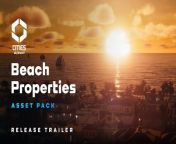 Cities: Skylines II - Beach Properties Tráiler from chennai marina beach s